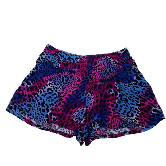 10/$25🦋 Decree Purple & Pink Animal Print Shorts - Size XL - Picture 3 of 11